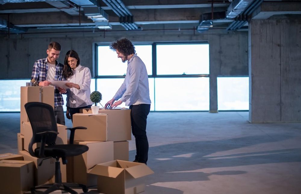 Safely Move Into New Office