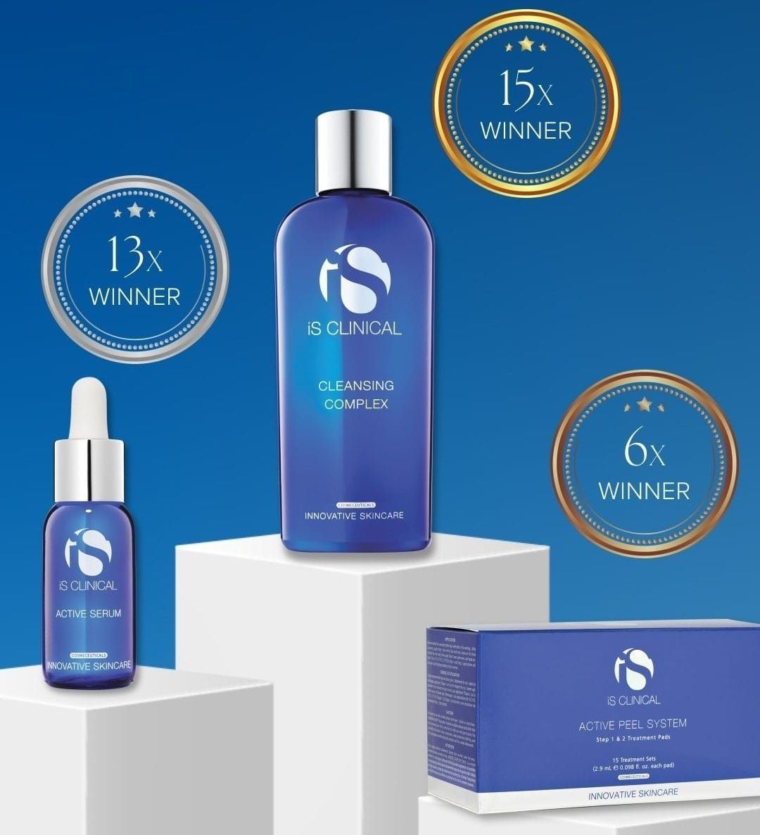 iS Clinical Award winnig skincare products Netherlands