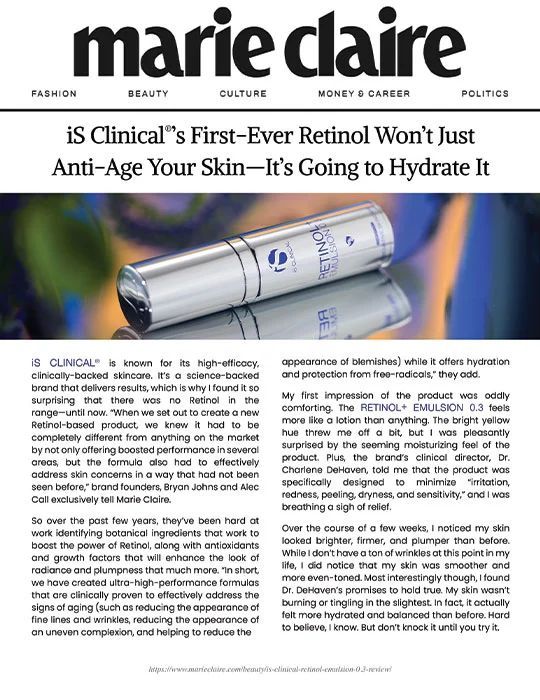 Retinol testimonial