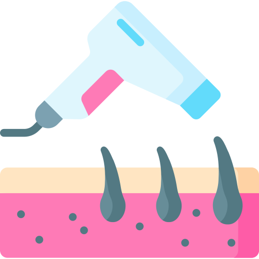 Reduction of hair