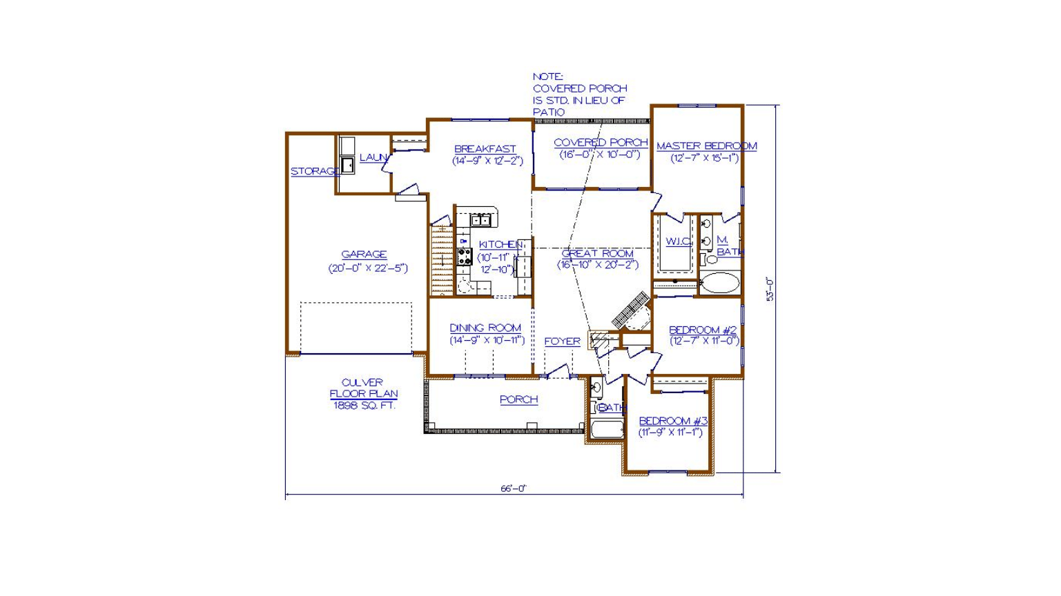 A floor plan of a house on a white background