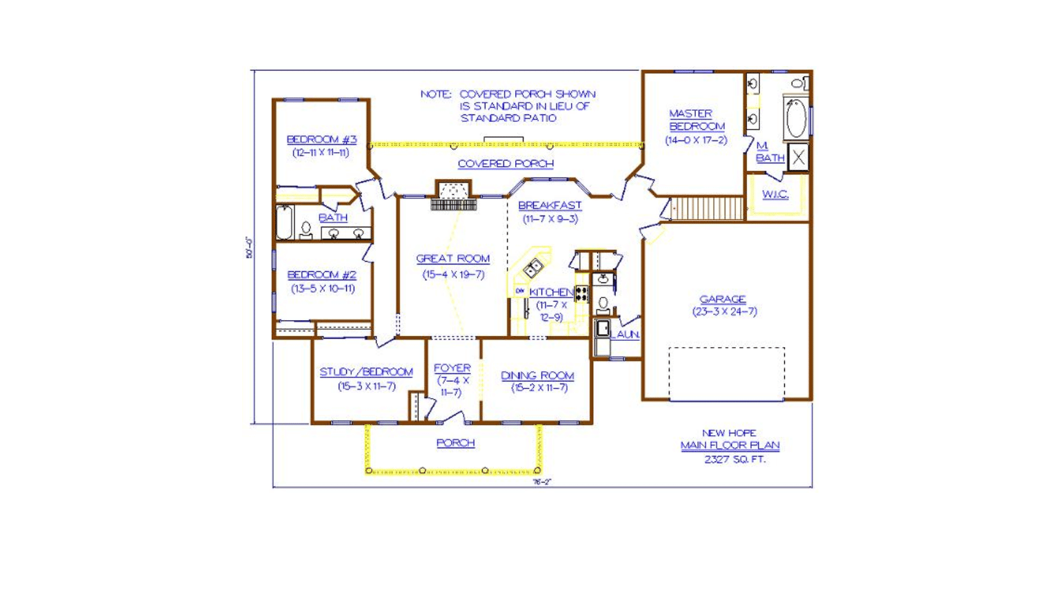 A floor plan of a house with a lot of rooms