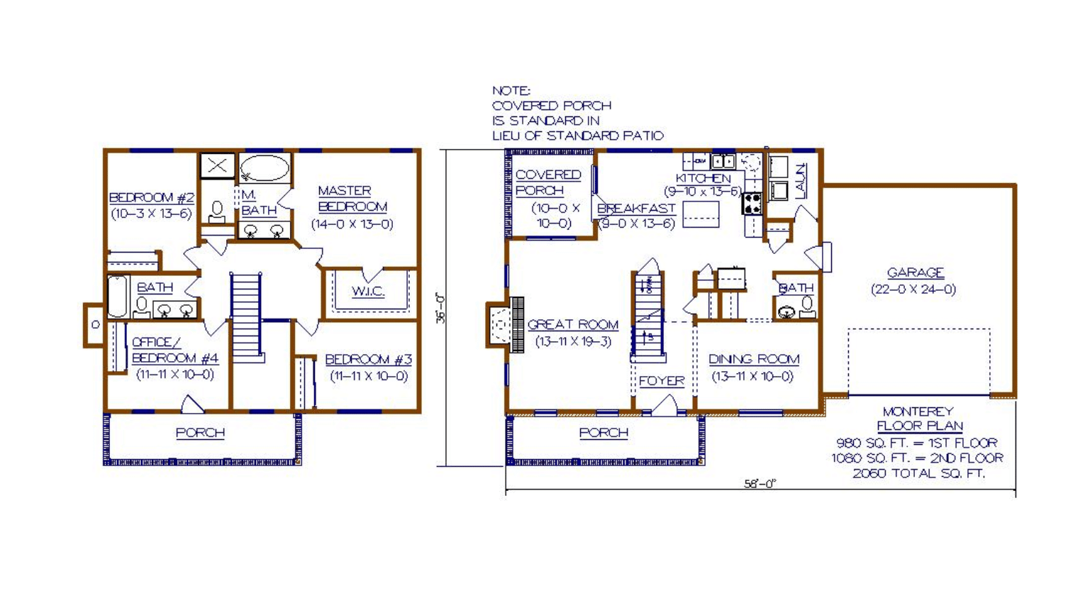 A black and white floor plan of a house.