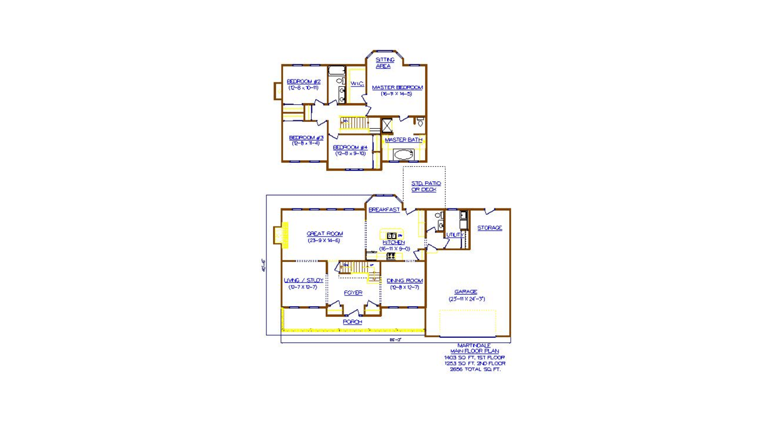 A floor plan of a house on a white background