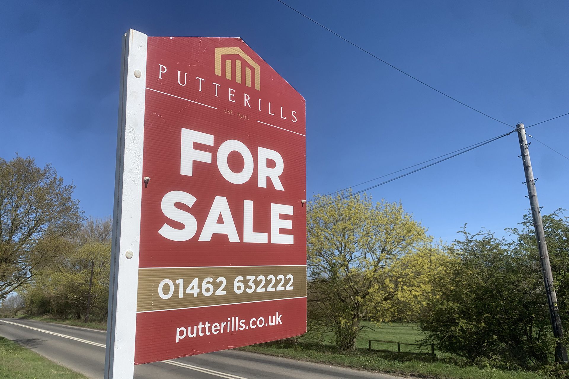 Bespoke shape Estate Agent Board