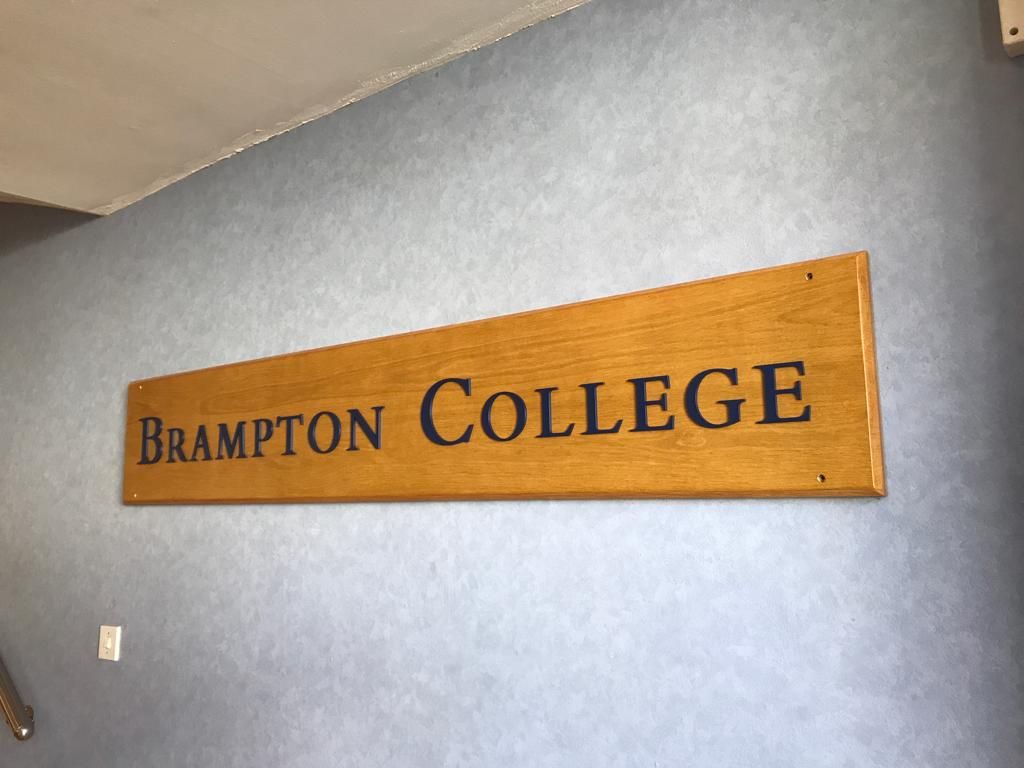 interior mounted name panels