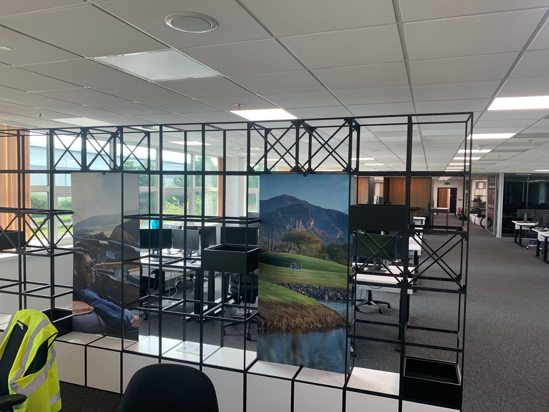 Printed office dividers