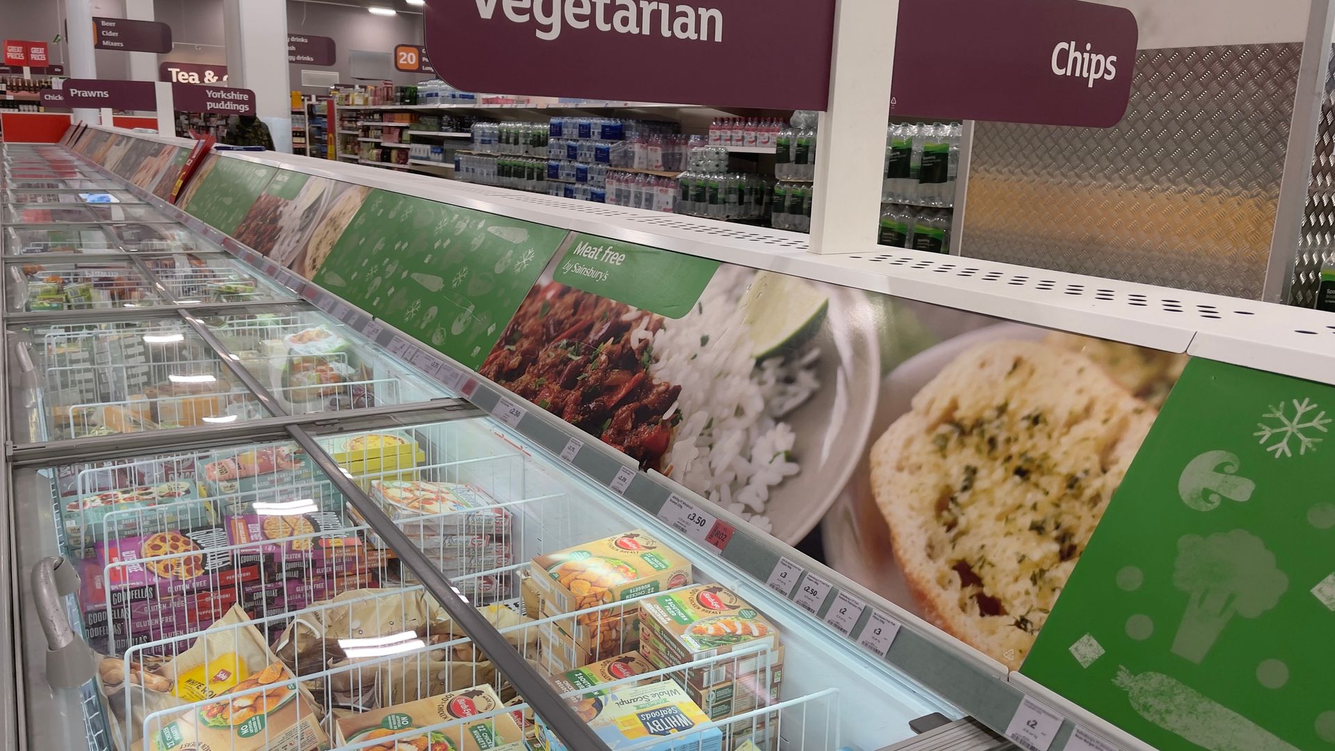 Direct material printing and precision trimming for Retail advertising on fridges and freezer