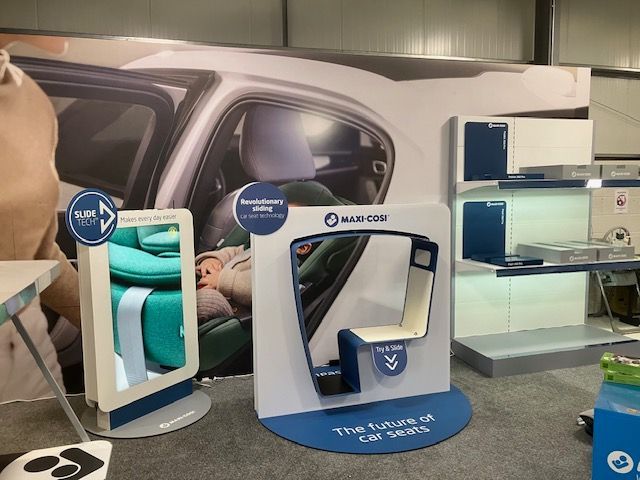 Manufacture of Maxi-cosi car seat retail display