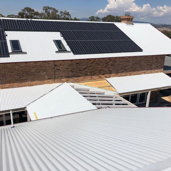 Building with Solar Panels — Solar Installers in Orange, NSW