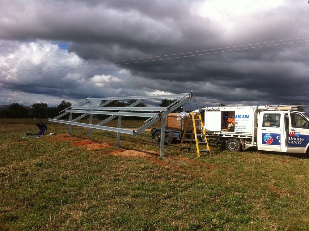 Installing Solar System in Progress — SOLARCO Central West in Orange, NSW