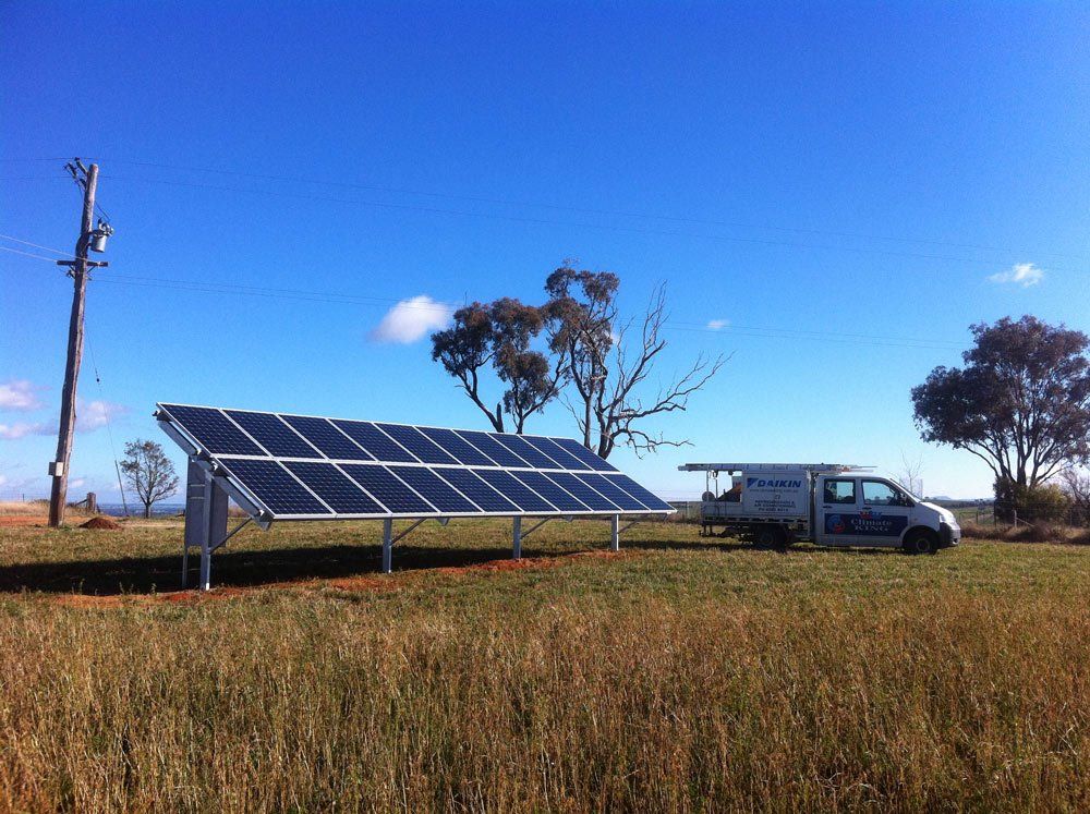 Solar Power System on the Farm — SOLARCO Central West in Orange, NSW