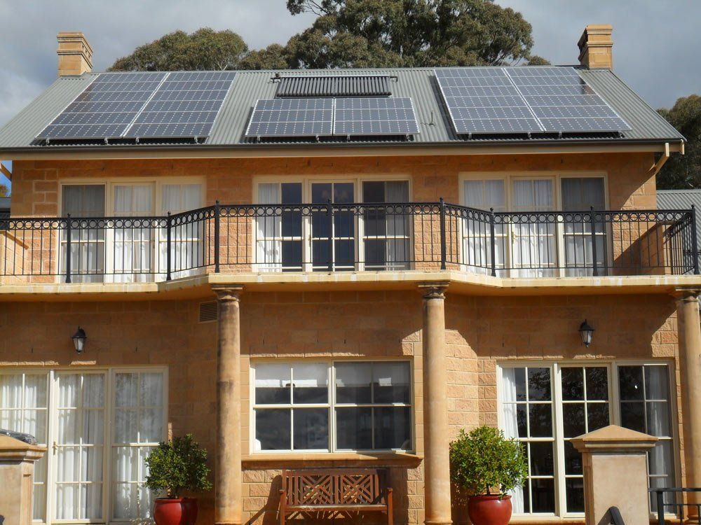 Big House with Solar Power System — SOLARCO Central West in Orange, NSW
