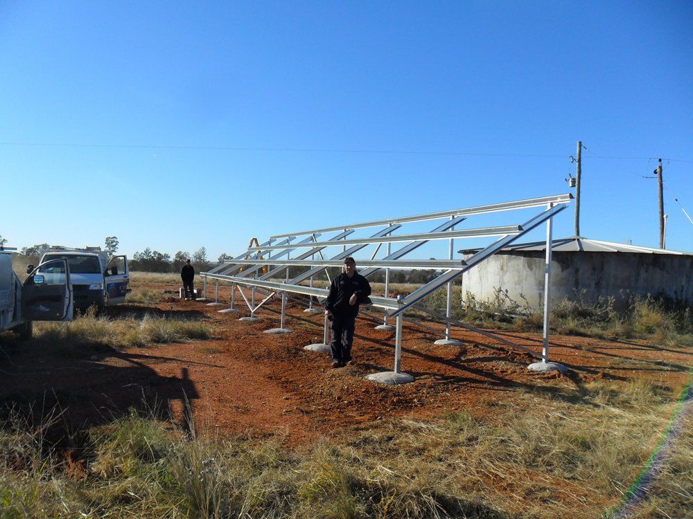 Solar System Installation in Progress — SOLARCO Central West in Parkes, NSW