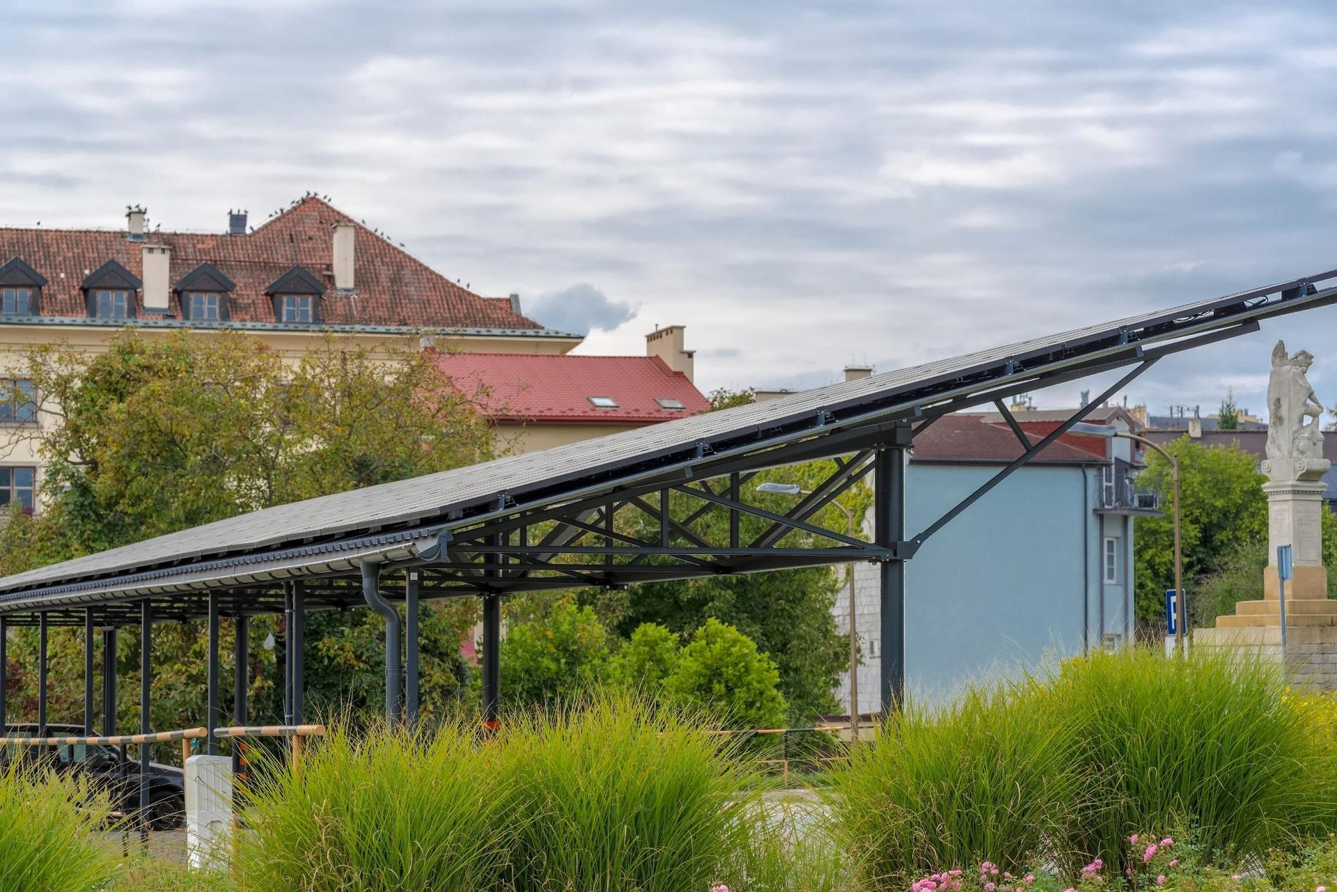 Solar Panels Covering a Metal Structure — SOLARCO Central West in Orange, NSW