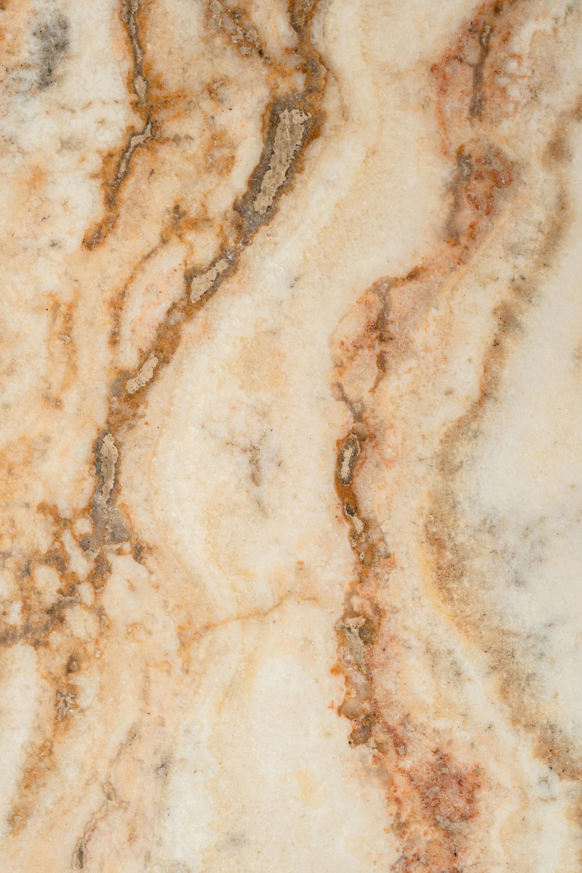 Natural stone tile in earth tones.