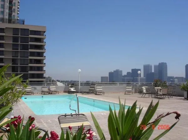 Wilshire Boulevard apartment with rooftop pool by Zuma Housing