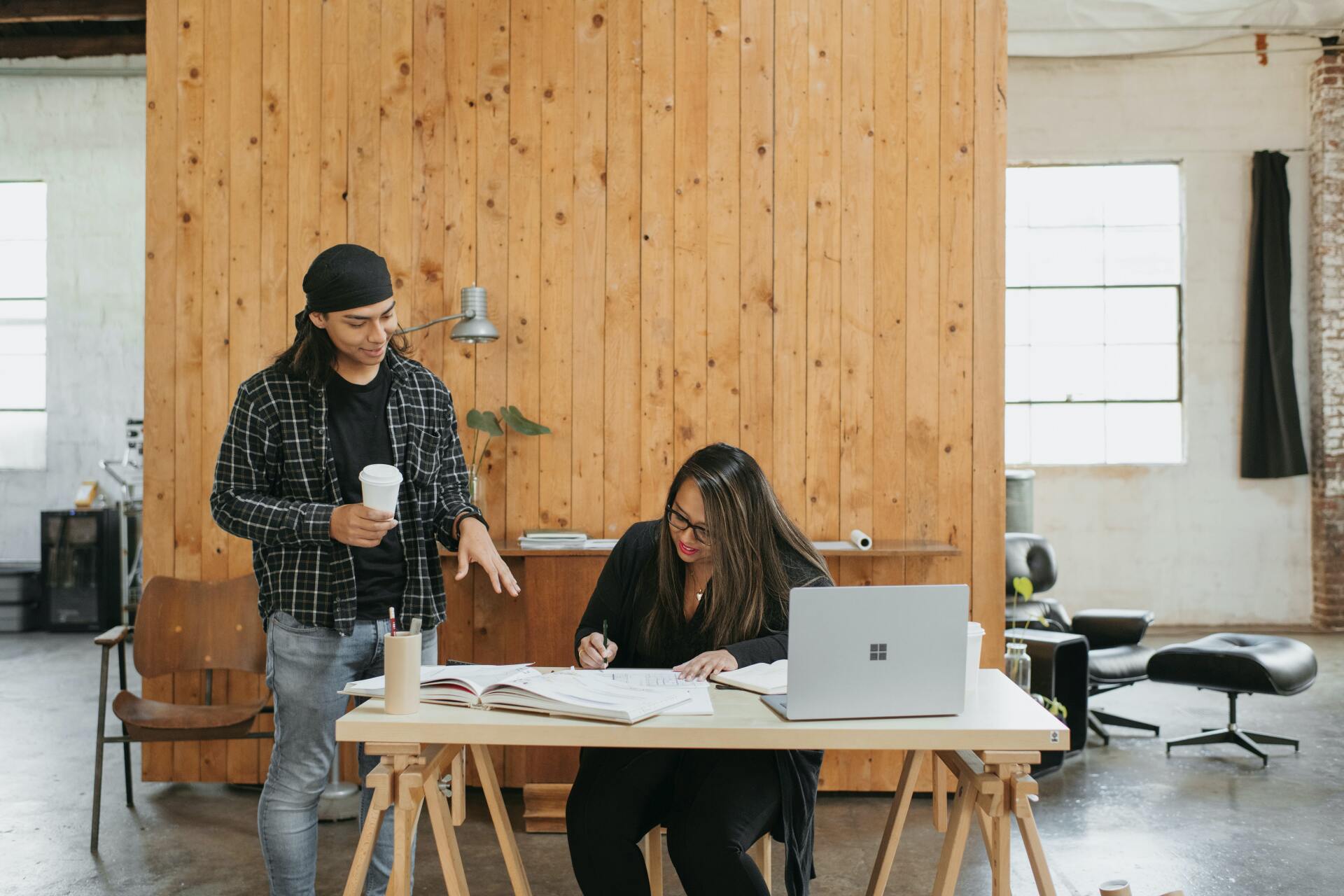 co-living students inside zuma housing