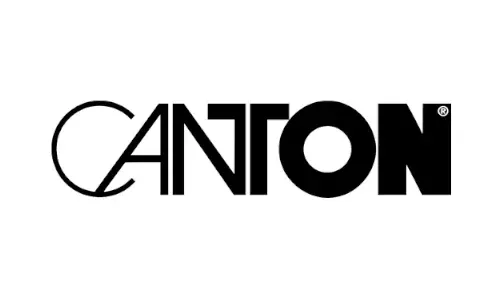 CANTON-Logo in schwarzer Schrift auf weißem Hintergrund