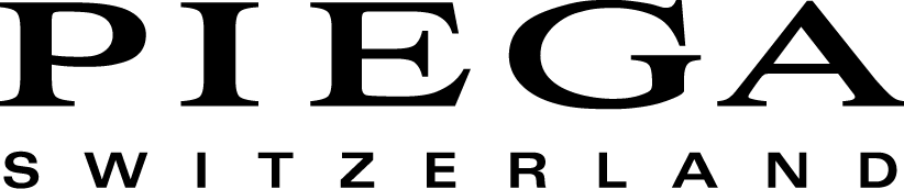 PIEGA Schweiz-Logo in schwarzer Schrift auf weißem Hintergrund
