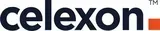 Celexon-Logo in Dunkelblau mit orangefarbenen Akzenten