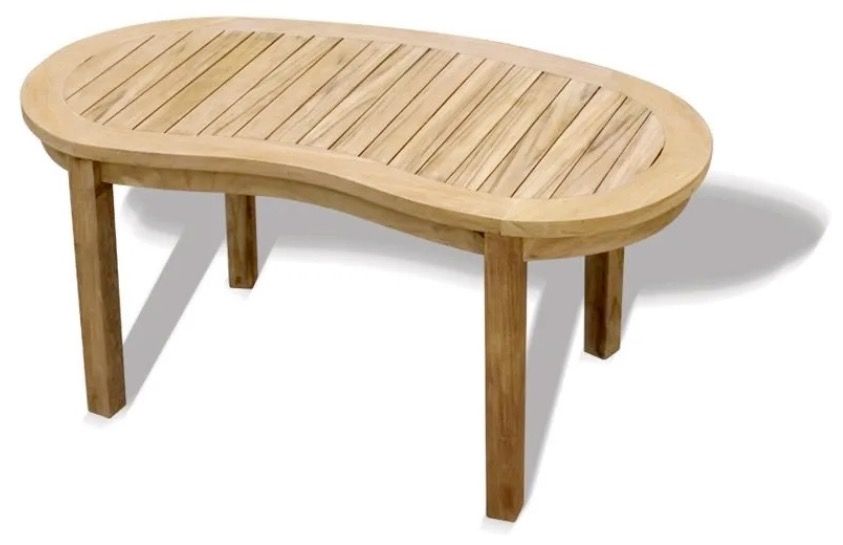 Peanut Style Coffee Table Peanut Style Coffee Table from Country Courtyards Ltd