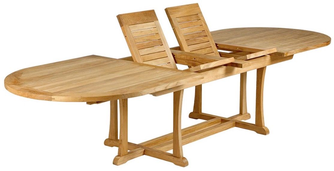 The Stirling Extending Table The Stirling Extending Table from Country Courtyards Ltd