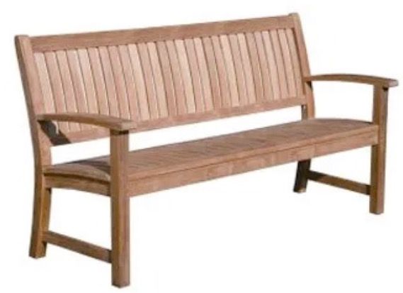 The Westminster Wave Bench from Country Courtyards Ltd