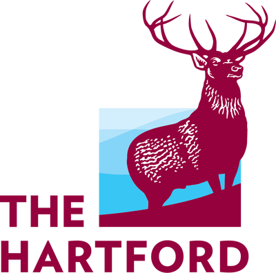 The hartford logo has a deer on it