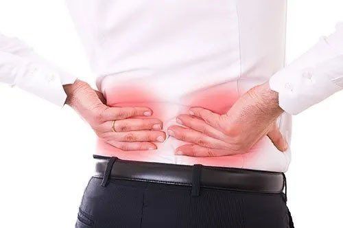 Man Suffering From Lower Back Pain