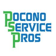 Logo for Pocono Service Pros: green 