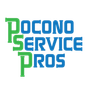 Logo for Pocono Service Pros: green 