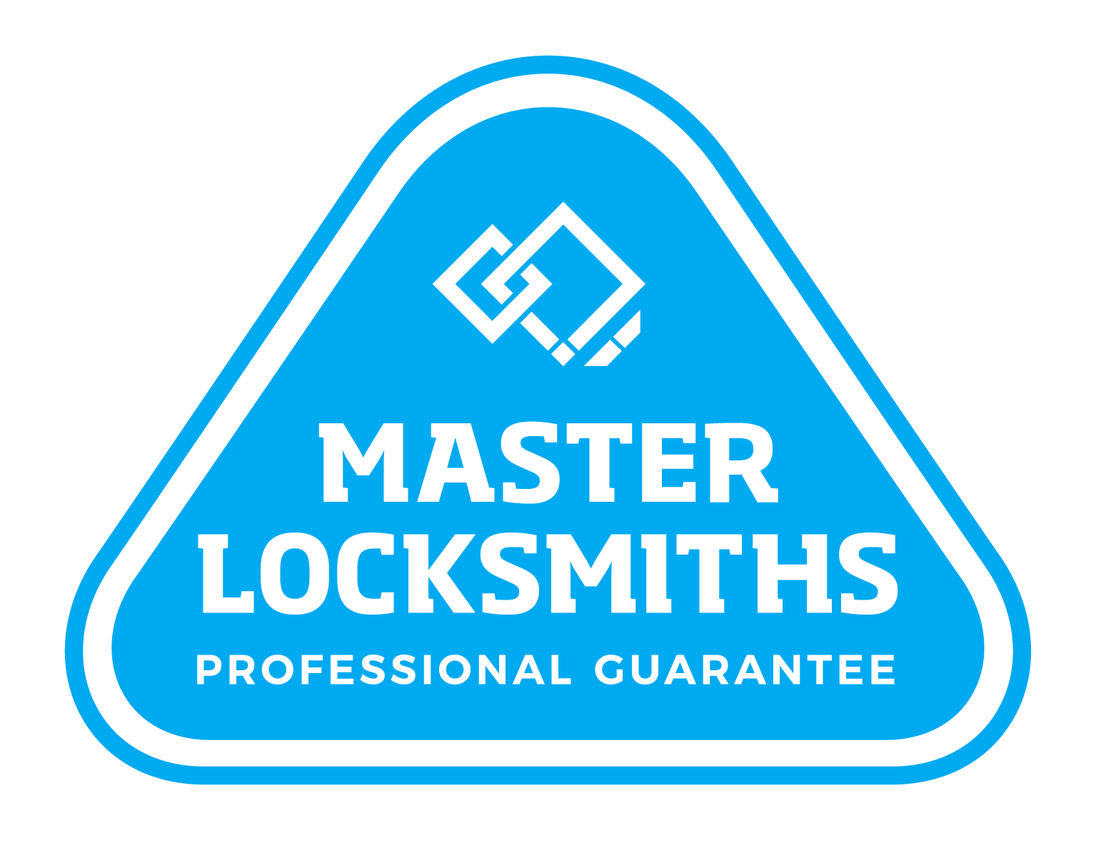 Master Locksmiths Professional Guarantee Logo Master Locksmiths Professional Guarantee Logo