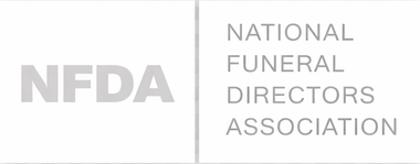 NFDA logo with “National Funeral Directors Association” in gray text on a white background