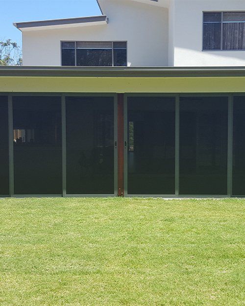 Perforated Aluminium Security Sheets — Smart Screens Qld in Ormeau, QLD