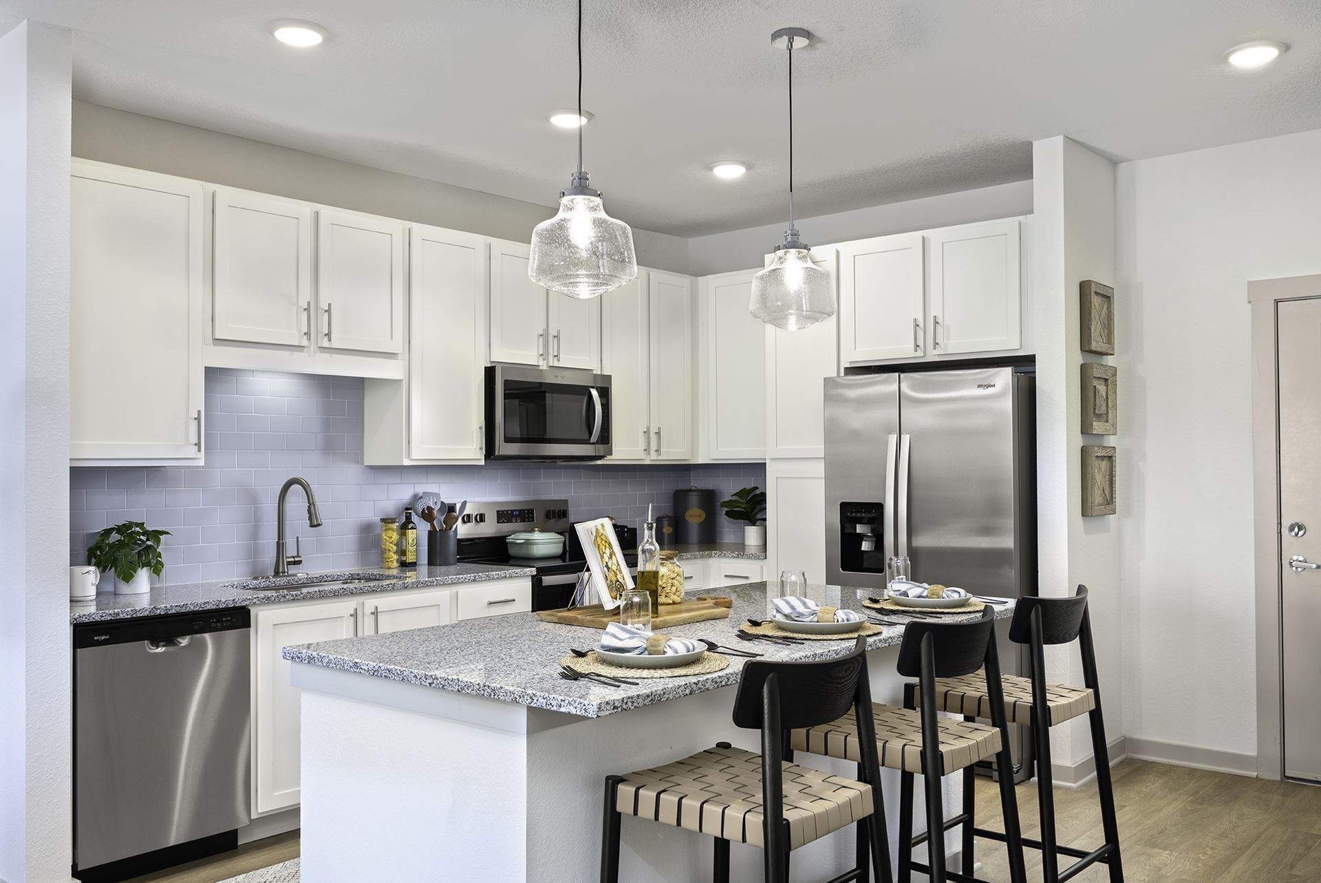 Modern kitchen at Livano Wildwood.