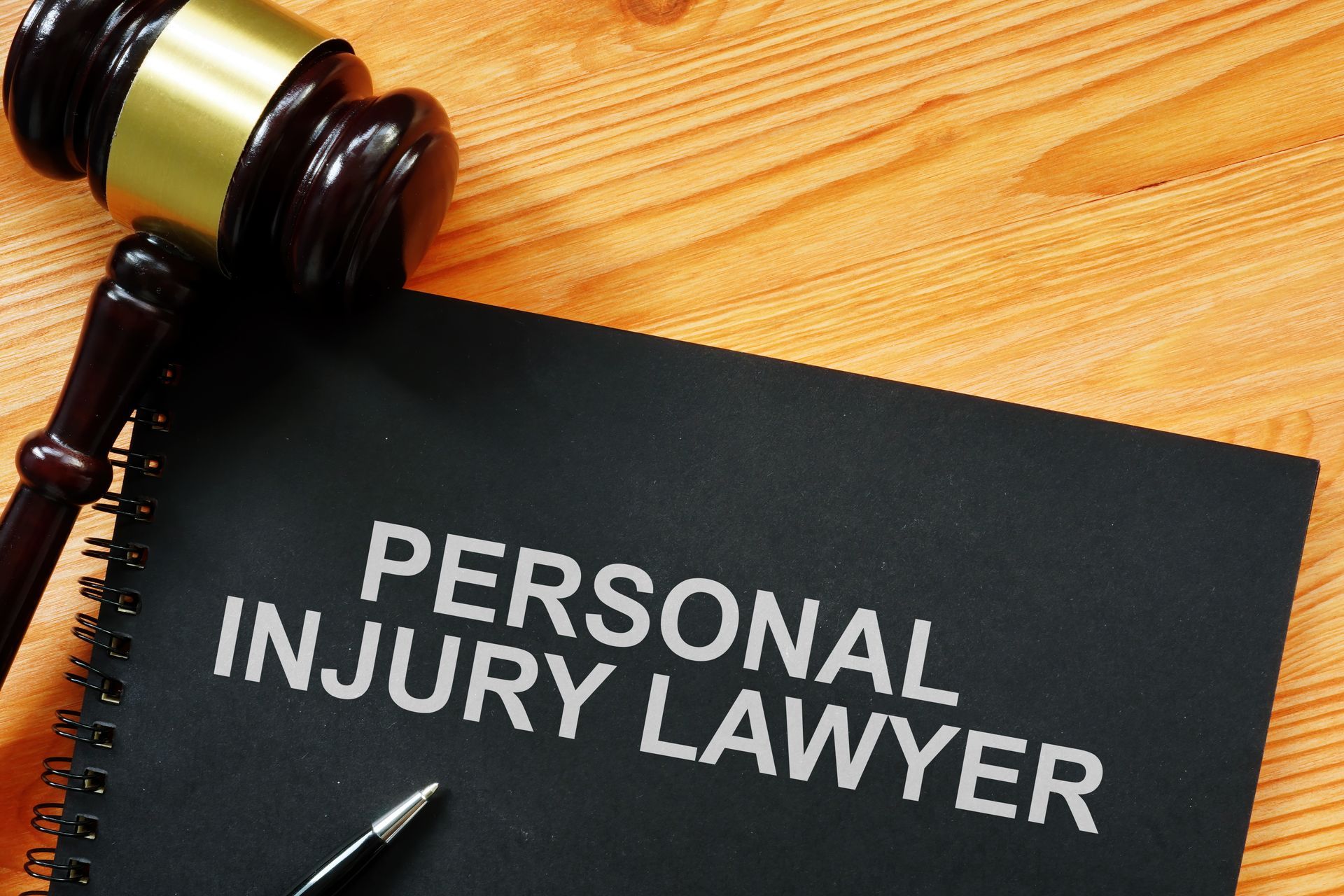 Conceptual photo shows printed text personal injury lawyer. Conceptual photo shows printed text personal injury lawyer.