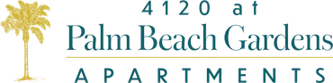 4120 at Palm Beach Gardens Apartments logo.