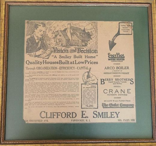 A picture of a man with the name clifford e. smiley on it