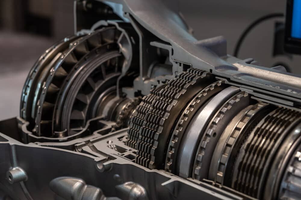 A Close Up Of A Cut In Half Automatic Transmission — Warren Ridge Auto Centre In Berkeley Vale, NSW