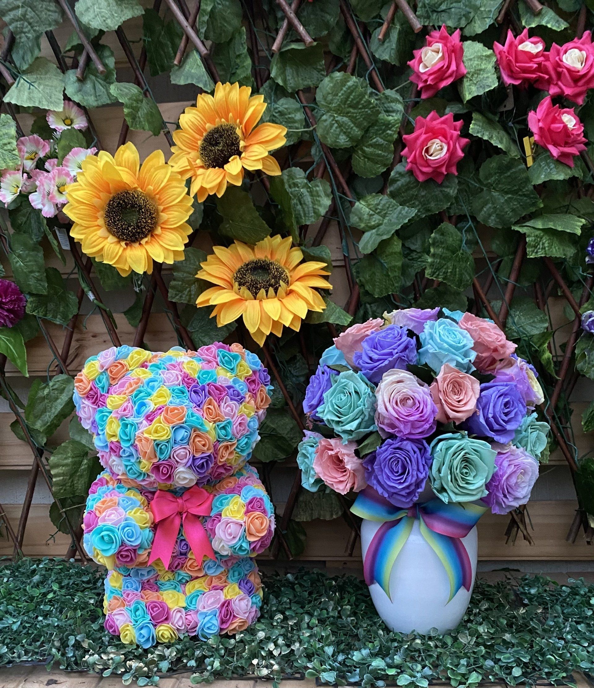 Flores en tu puerta