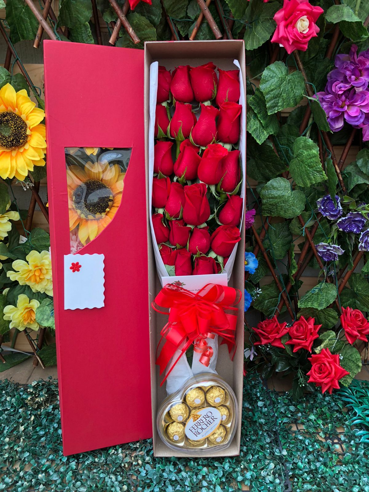 Flores en tu puerta