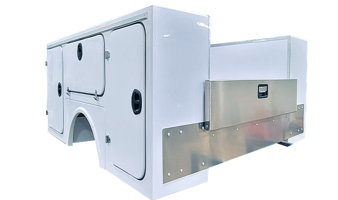 Composite Work Pod Truck Body
