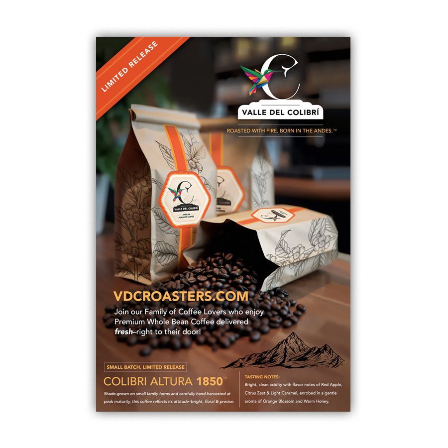 Valle Del Colibri Packaging Design/Ad
