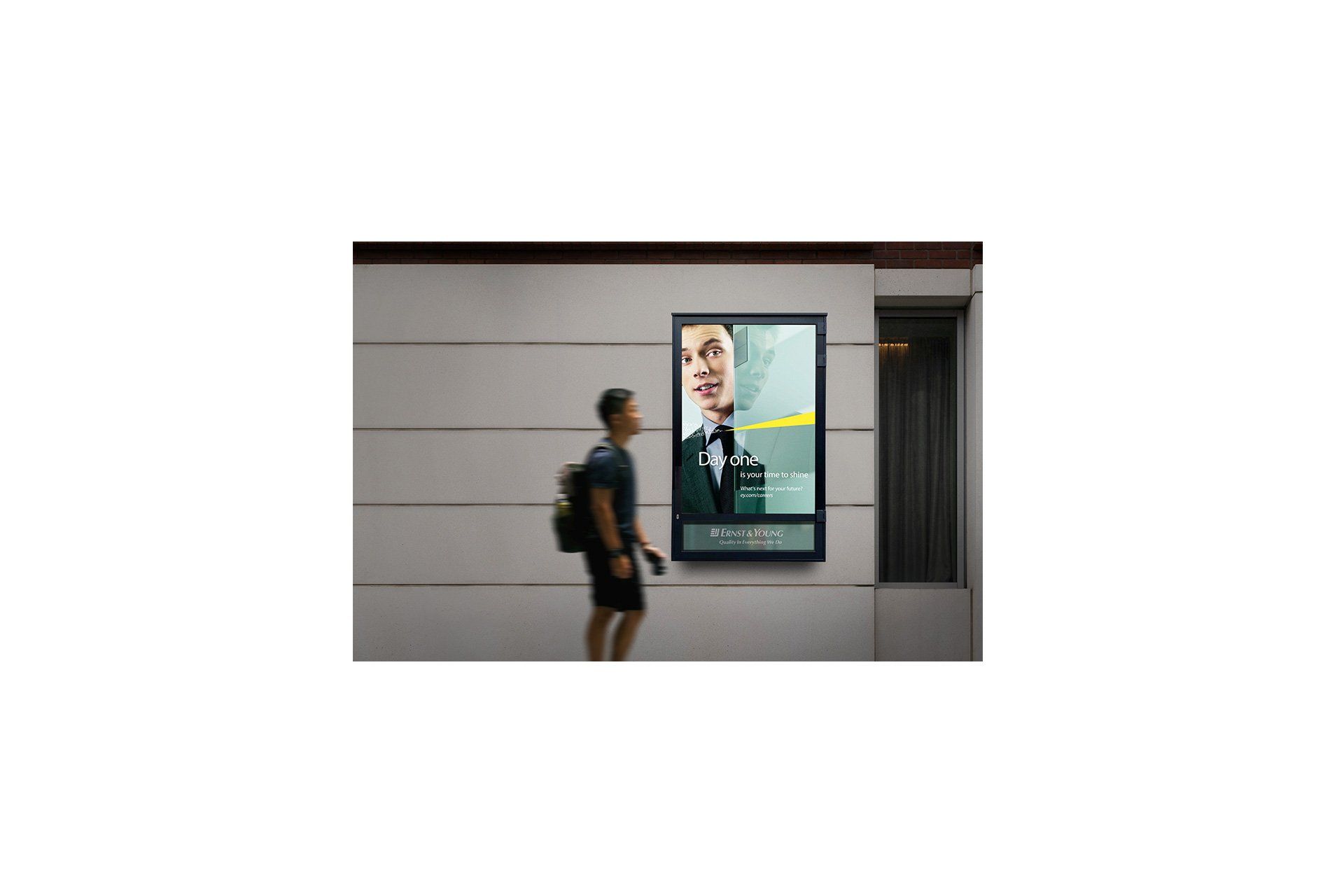 New Graduate Recruiting Poster  
Internal Customer: Ernst & Young, LLP