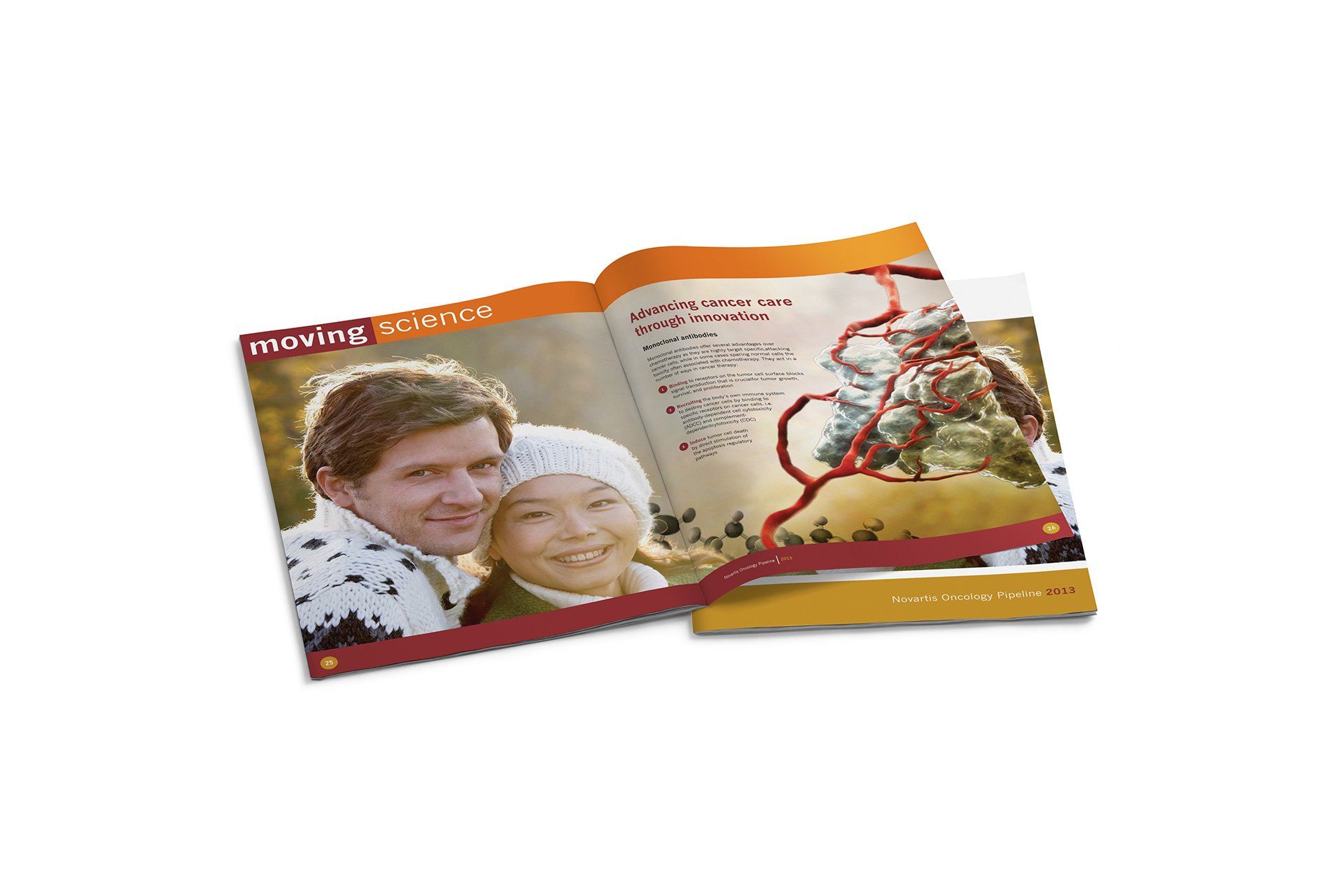 Pharmaceutical Saddlestitch Publication
Client: Novartis