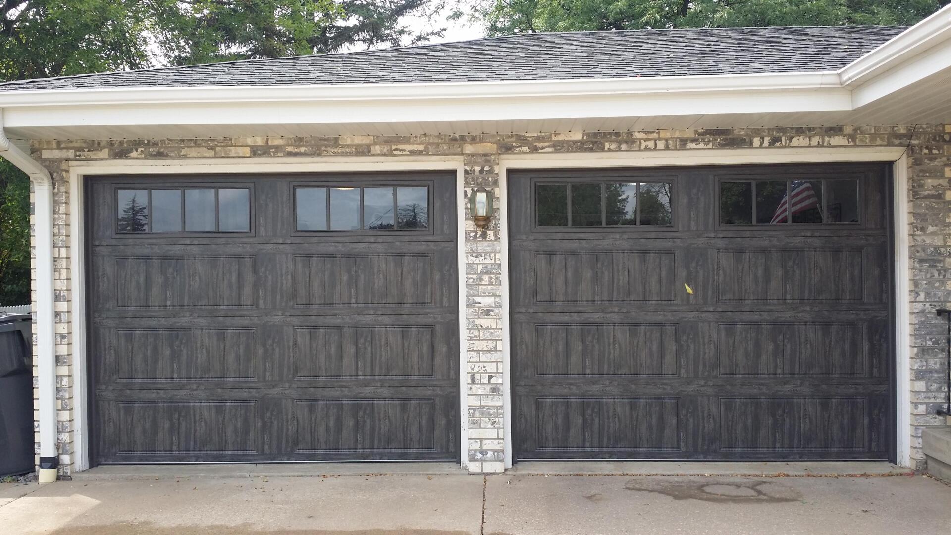 Slate Clopay garage doors
