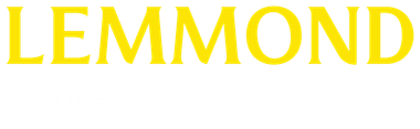 The word lemmond is written in yellow letters on a white background.