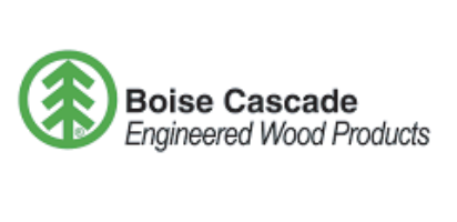 Boise Cascade Engineered Wood Products logo: green tree icon in a circle, text to the right.