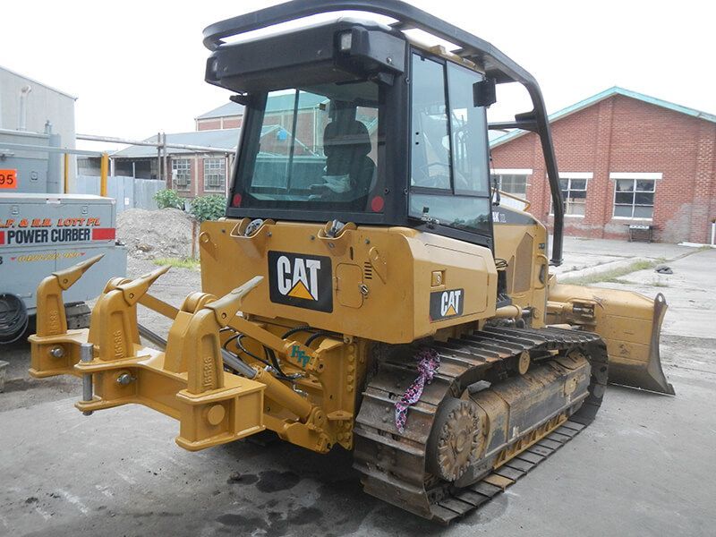 Dozer attachments, guarding and sweeps